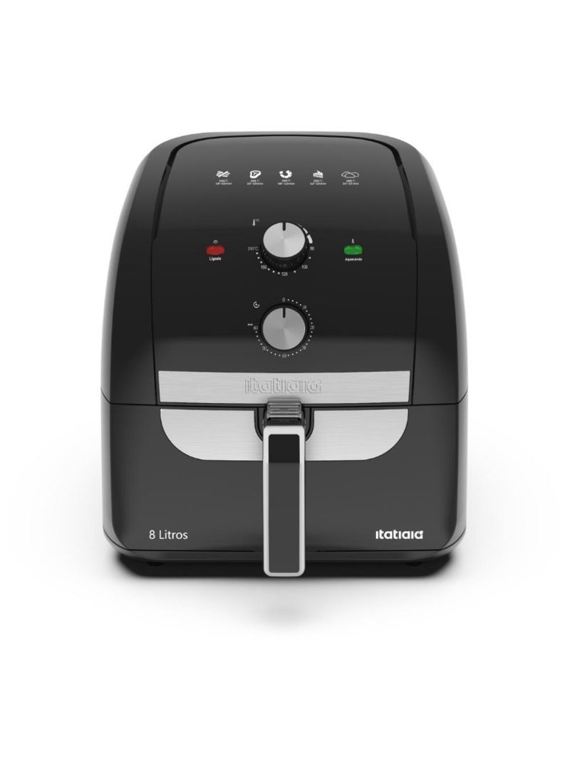 Fritadeira Air Fryer Itatiaia 8L 127V