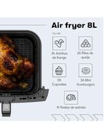 Fritadeira Air Fryer Itatiaia 8L 127V