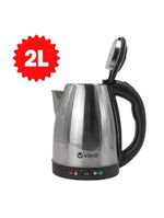 Chaleira Eletrica Aço Inox Jarra Bule 1500W 2L Portatil 110V