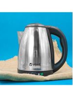 Chaleira Eletrica Aço Inox Jarra Bule 1500W 2L Portatil 110V