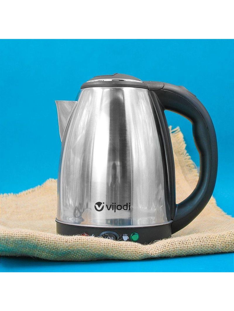 Chaleira Eletrica Aço Inox Jarra Bule 1500W 2L Portatil 110V