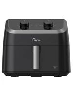 Fritadeira Elétrica Air Fryer Midea Widemax 1900W 8,5L Preta/inox 220V