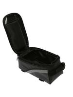 Bolsa Case Porta Celular Suporte De Guidao Tela Touch Compacto Com Ziper Saida De Fone De Ouvido Ciclistas Cinza