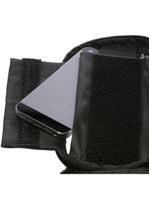 Bolsa Case Porta Celular Suporte De Guidao Tela Touch Compacto Com Ziper Saida De Fone De Ouvido Ciclistas Cinza