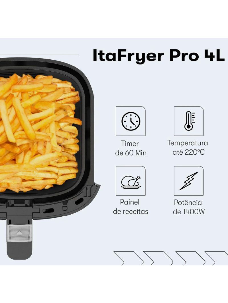 Fritadeira Air Fryer Itatiaia AFITA1006 4L 110V