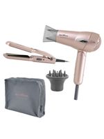 Kit Britânia Travel Rose Gold Secador e Prancha Bivolt