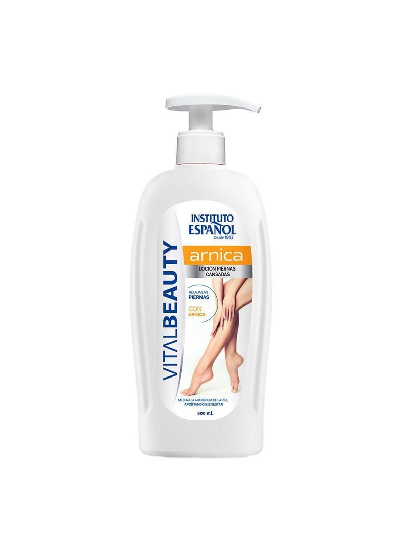 Loção para pernas instituto español vital beauty arnica