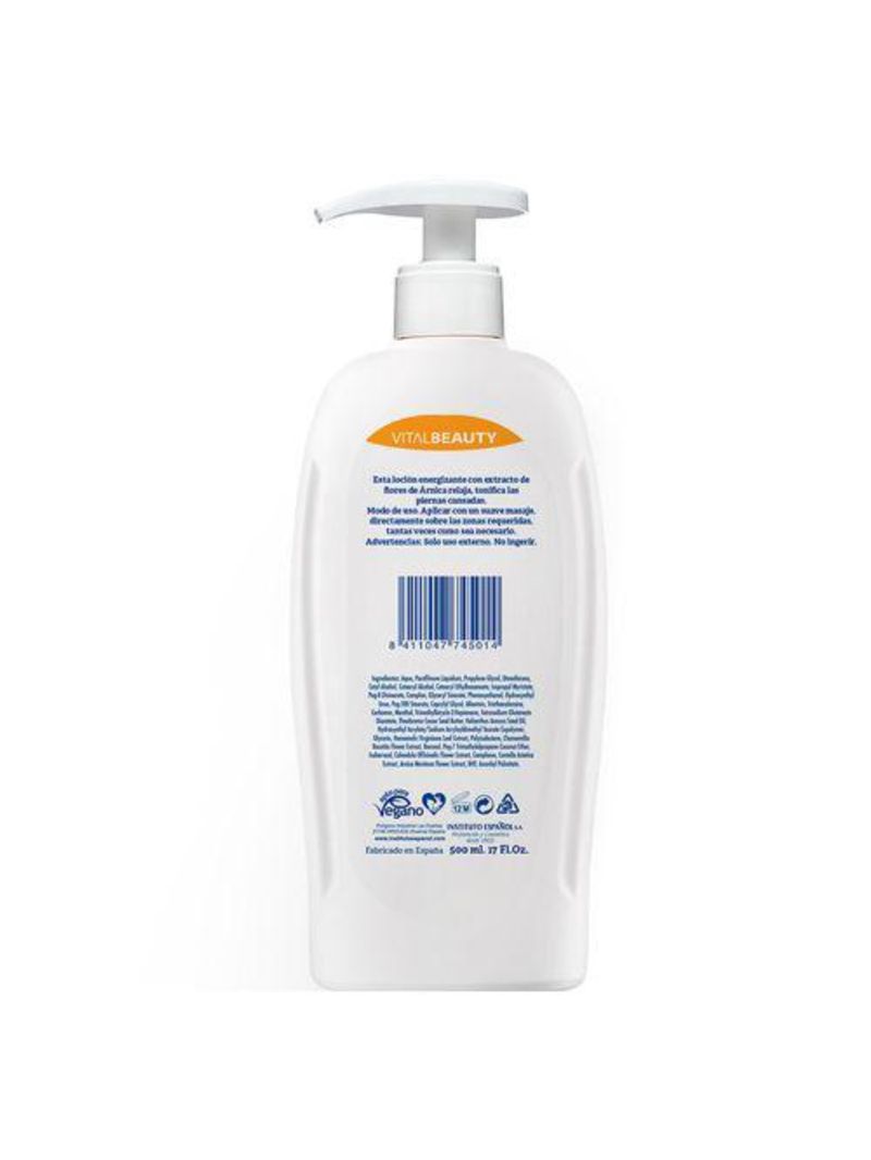 Loção para pernas instituto español vital beauty arnica