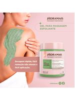 Gel corporal esfoliante suave hidramais
