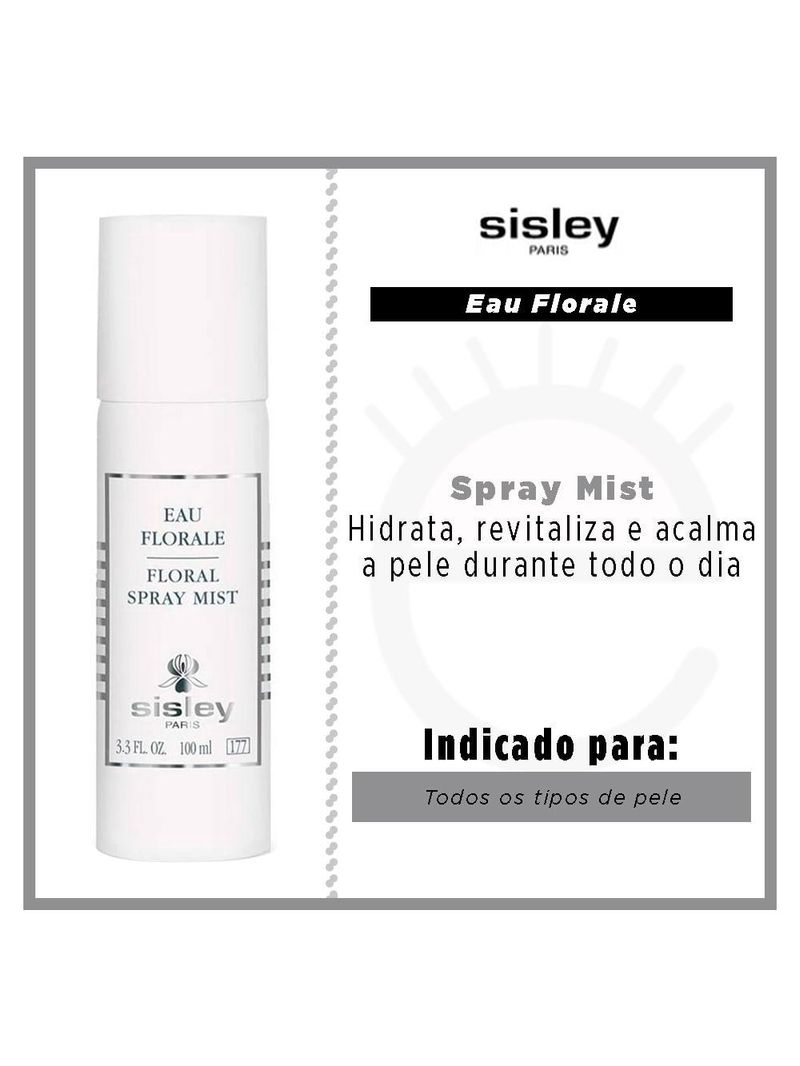 Eau florale sisley - névoa hidratante