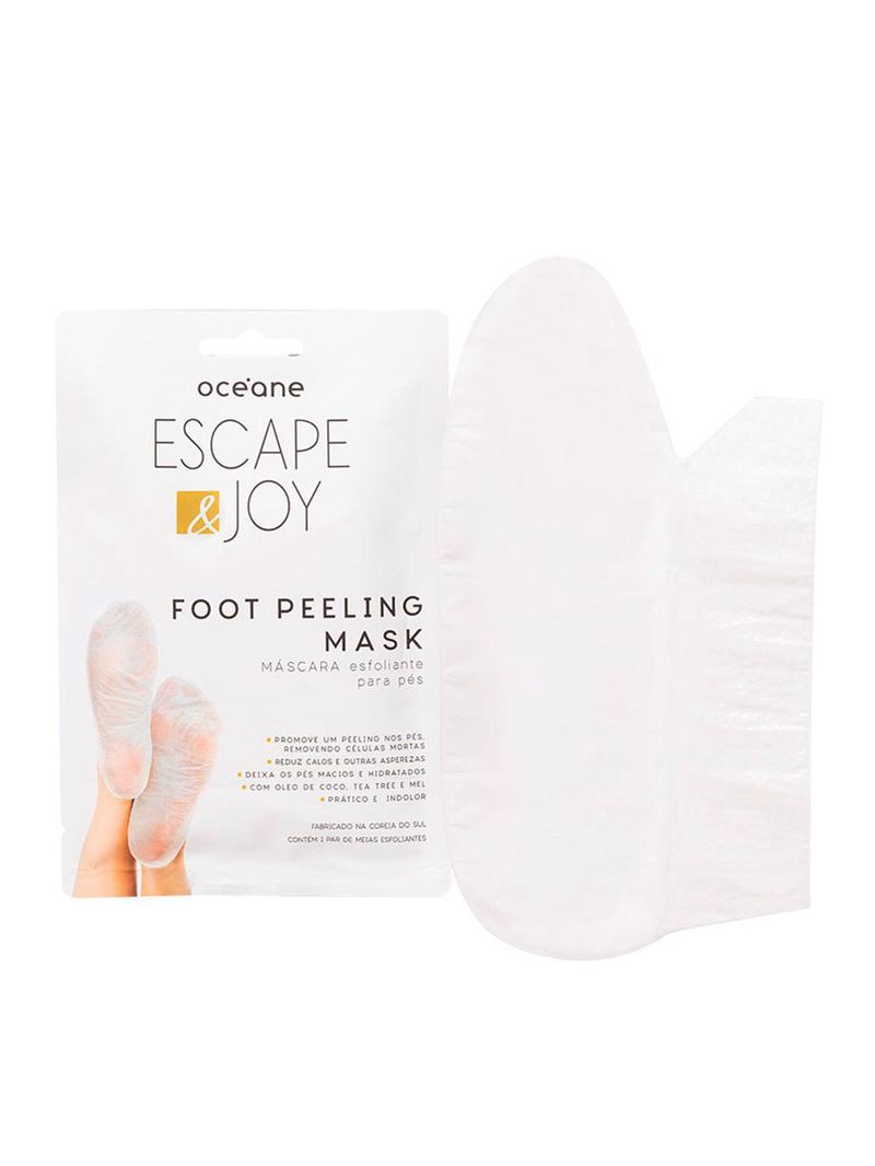 Máscara esfoliante para pés océane – foot peeling mask