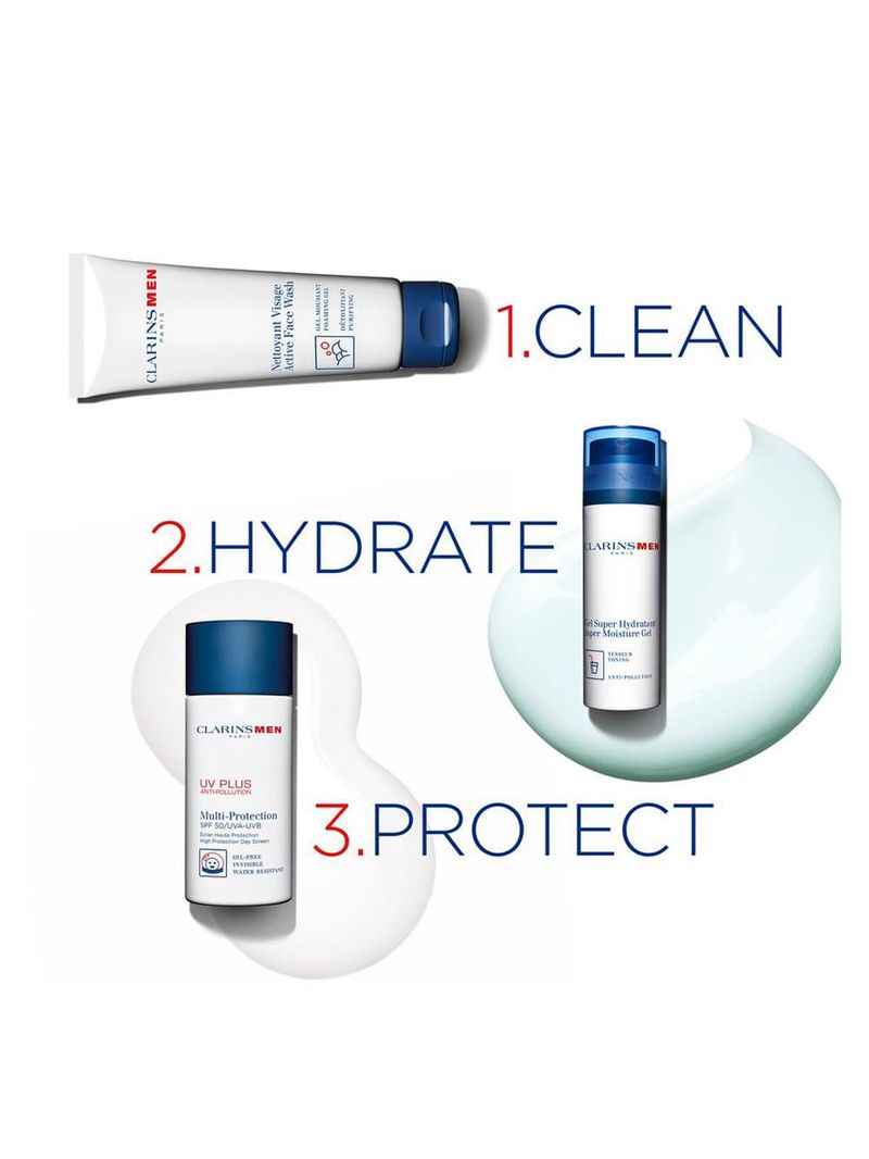 Gel de limpeza clarinsmen - active face wash