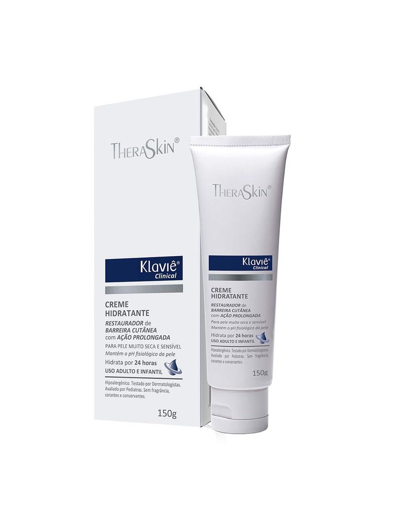 Creme hidratante theraskin - klaviê clinical