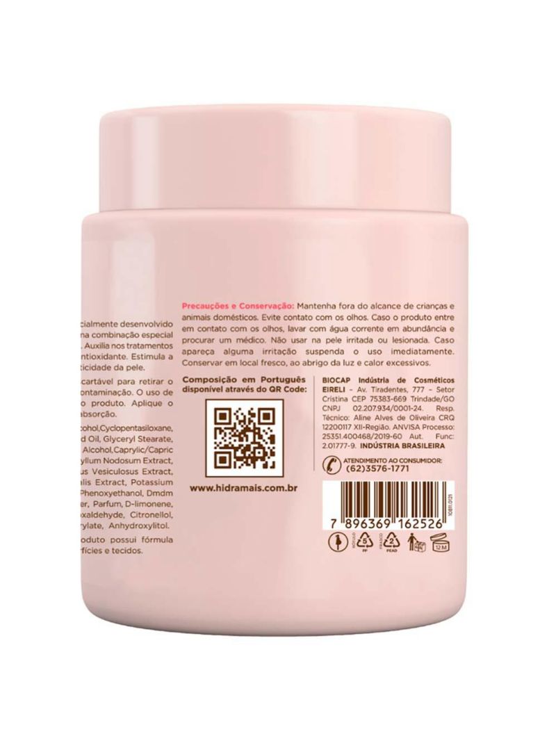 Creme de massagem hidramais firmingdetox