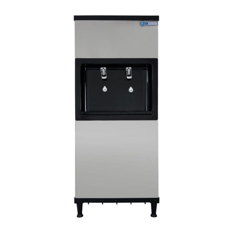 Bebedouro Industrial Coluna Knox 50L Uniq 1 Torneira Gelada 1 Torneira Natural Inox 220V (KX05-D NG 2T UNIQ)