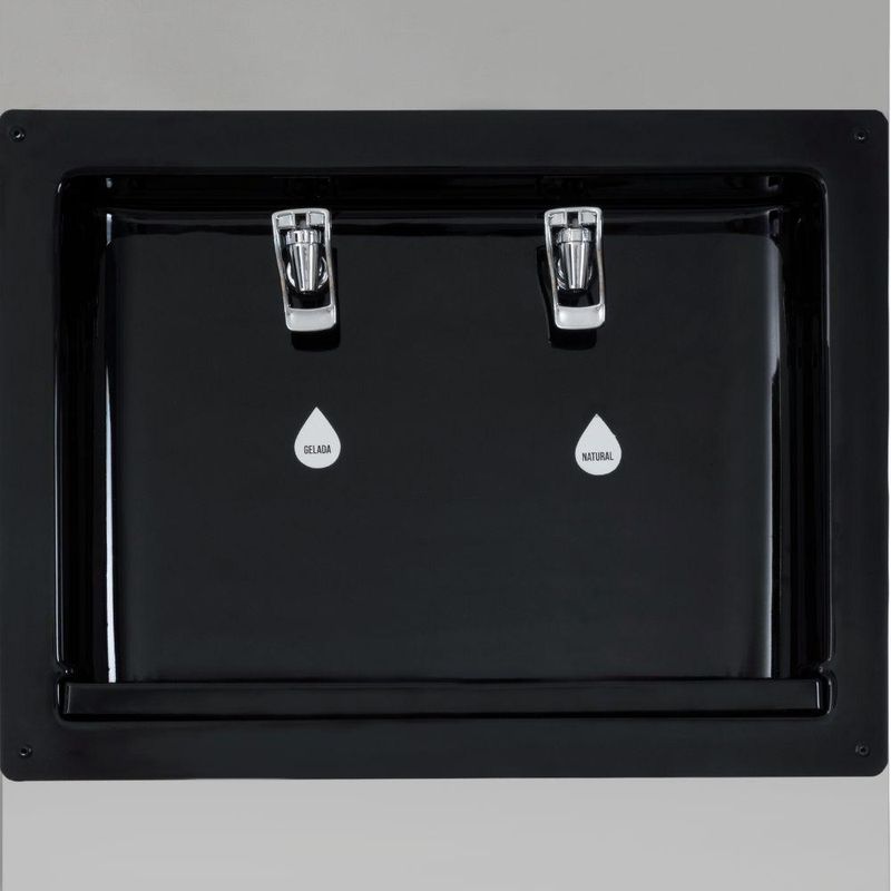 Bebedouro Industrial Coluna Knox 50L Uniq 1 Torneira Gelada 1 Torneira Natural Inox 220V (KX05-D NG 2T UNIQ)