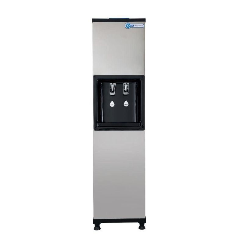 Bebedouro Industrial Coluna Knox 25L Uniq 1 Torneira Gelada 1 Torneira Natural Inox 220V (KX02-D NG 2T UNIQ)