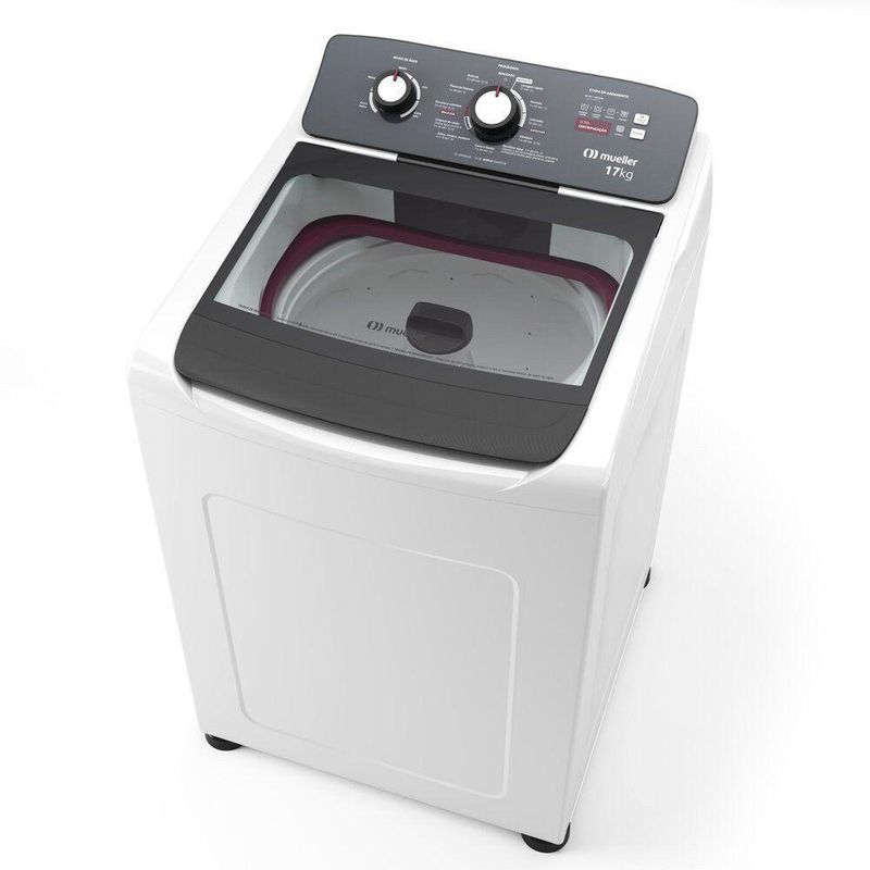 Lavadora Automática Mueller MLA17 17kg com Ultracentrifugação Branco 220V
