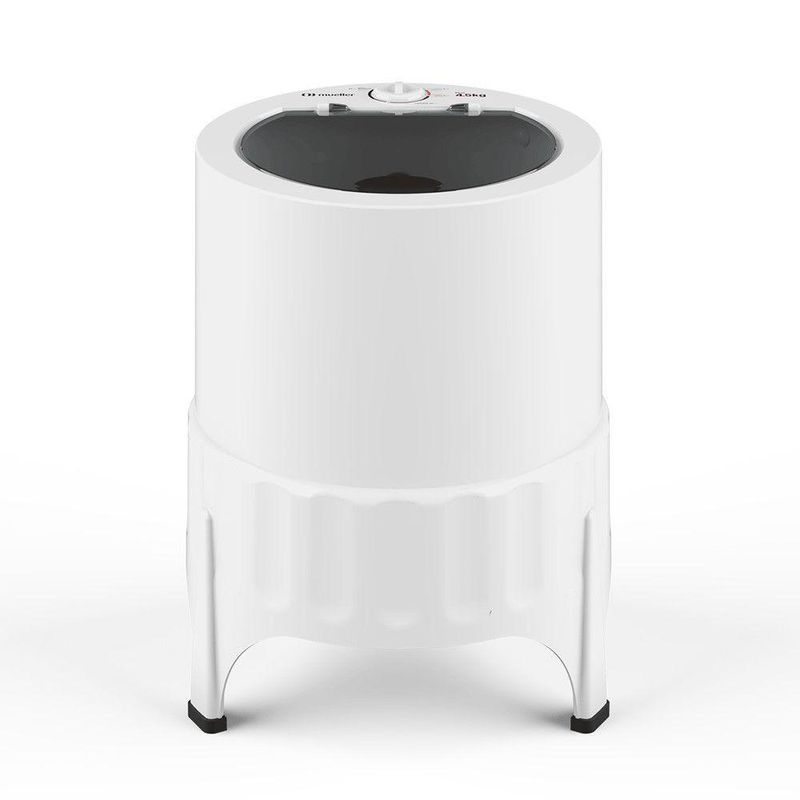Tanquinho Mueller Plus 4,5kg Semiautomático com 4 Programas de Lavagem Branco 220V