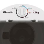 Tanquinho Mueller Plus 4,5kg Semiautomático com 4 Programas de Lavagem Branco 220V