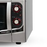 Forno Elétrico de Bancada Fischer Gourmet Grill Autolimpante 44L 1750W Prata 220V