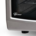Forno Elétrico de Bancada Fischer Gourmet Grill Autolimpante 44L 1750W Prata 220V