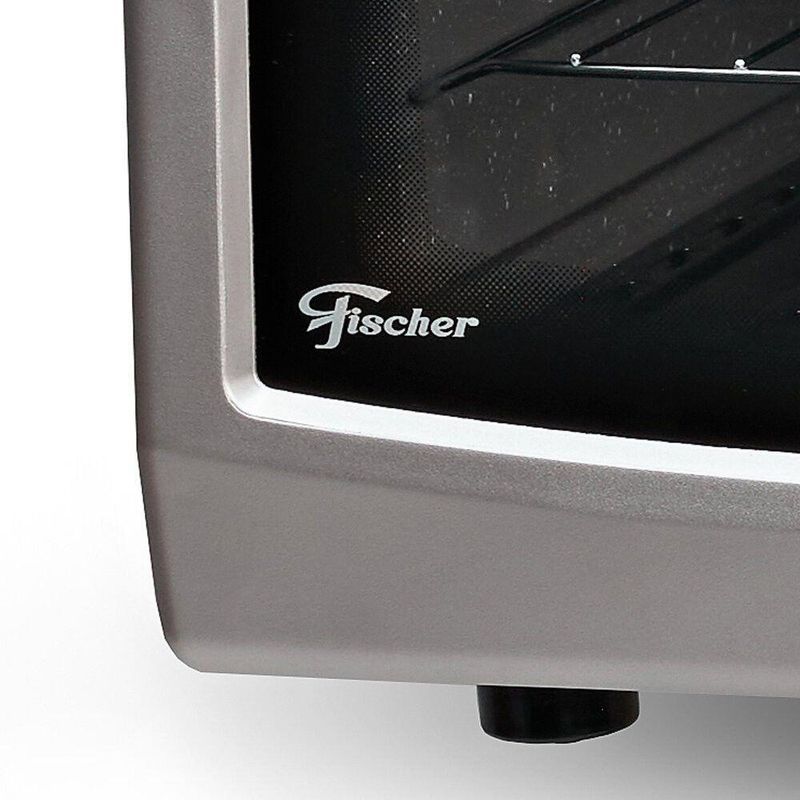 Forno Elétrico de Bancada Fischer Gourmet Grill Autolimpante 44L 1750W Prata 220V