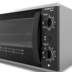 Forno Elétrico Bancada Top 48 Inox 48 Litros Fogatti Black 220v