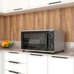 Forno Elétrico Bancada Top 48 Inox 48 Litros Fogatti Black 220v