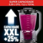 Liquidificador Arno Power Max XXL Preto LN88 2,25L 2200W 127V