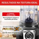 Liquidificador Arno Power Max XXL Preto LN88 2,25L 2200W 127V