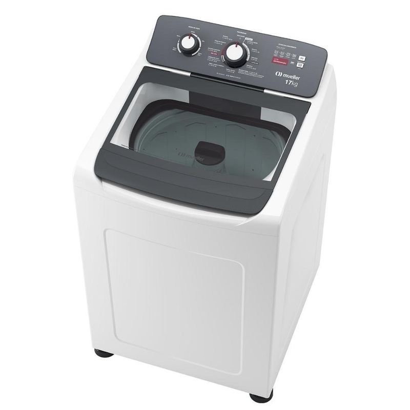 Máquina de Lavar Roupa Mueller MLA17 17kg Automática com Ultracentrifugação Branco 220V