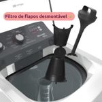 Máquina de Lavar Roupa Mueller MLA17 17kg Automática com Ultracentrifugação Branco 220V