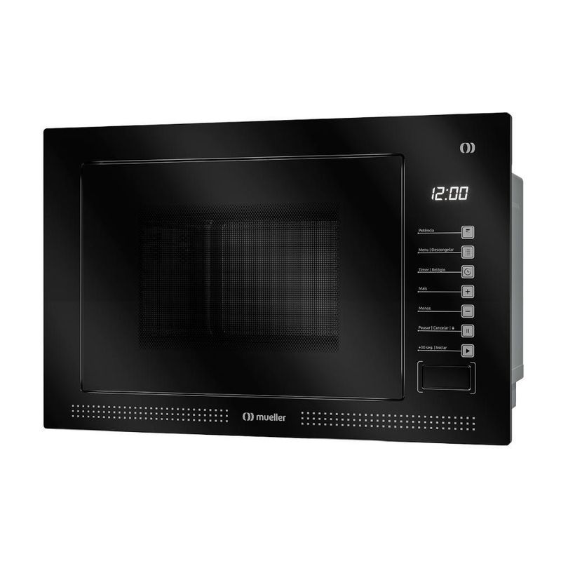 Micro-ondas de Embutir Mueller MME25K 25L 1450W com Painel Touch Preto 220V