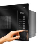 Micro-ondas de Embutir Mueller MME25K 25L 1450W com Painel Touch Preto 220V