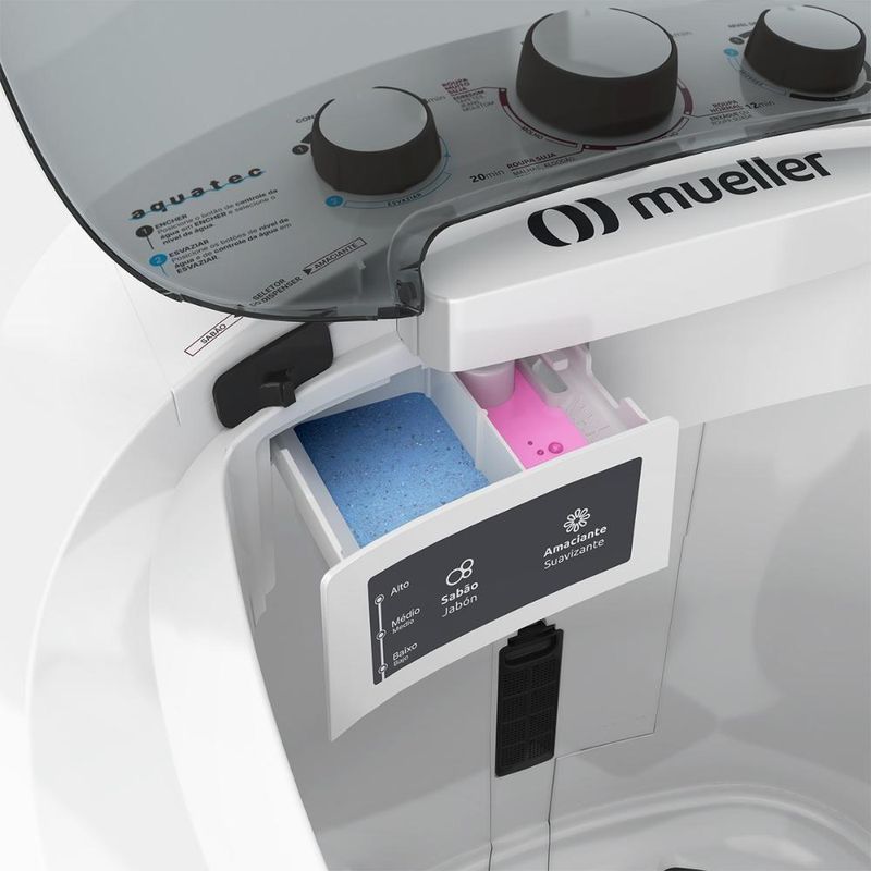 Tanquinho De Lavar Roupa  Mueller 10kg MLT10F 110V Aquatec
