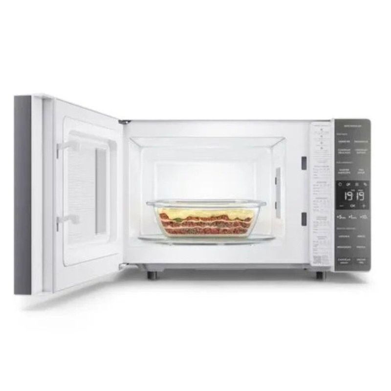 Micro-ondas de Bancada Electrolux ME23B 23L Branco com Painel Inteligente e Descongelar 220V