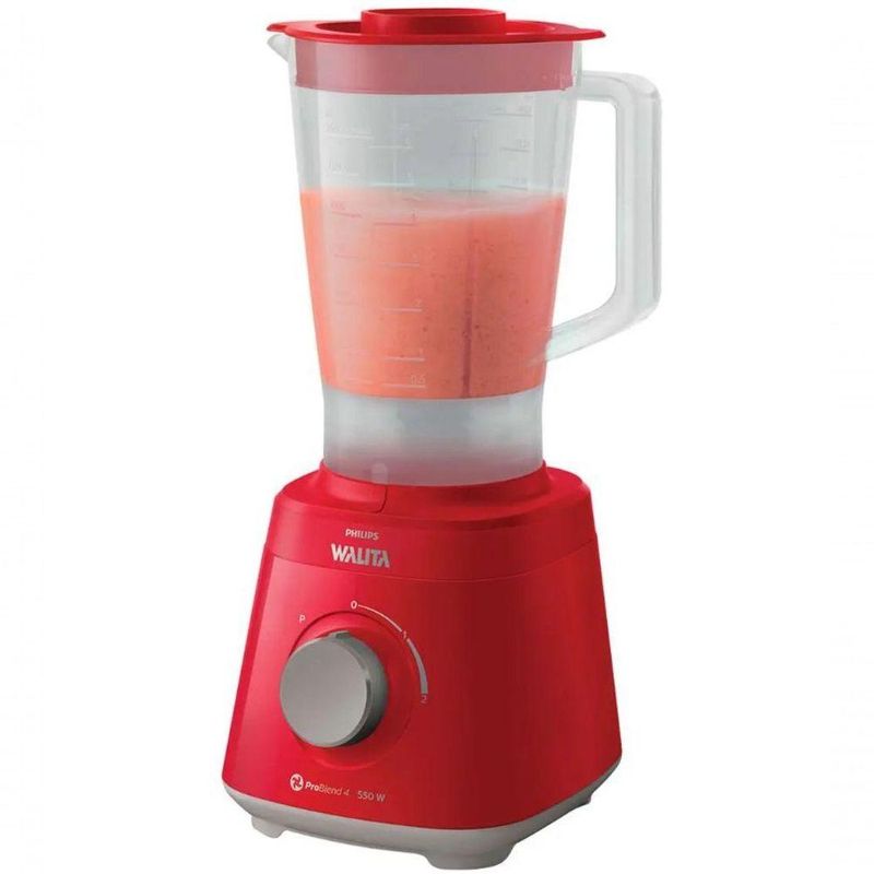 Liquidificador Philips Walita RI2110-40 Problend4 550W 2L 2 Velocidades Vermelho 220V