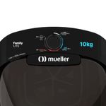 Lavadora de Roupas Mueller Family Lite 10kg Semiautomática com Dispenser Preto 220V
