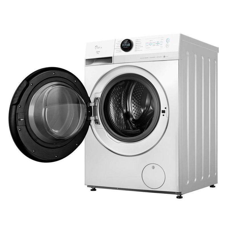 Máquina De Lavar Roupas Midea 11kg Slim Healthguard Wi-fi Conectada Smarthome Inverter Branca 220V
