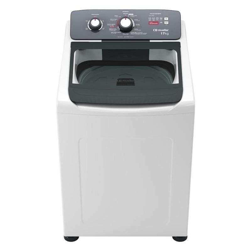 Lavadora de Roupas Mueller Mla17 17Kg Automática com Ultracentrifugação Branco 110V