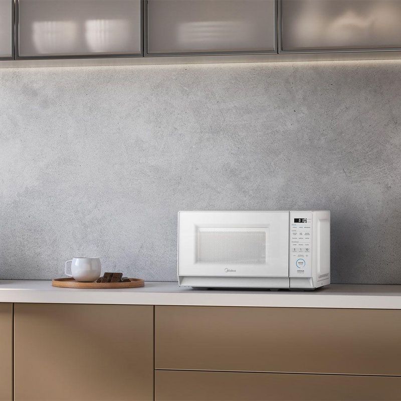 Micro-ondas Midea 20L Mastercook 6 Funções MHP20B2 Branco 220V