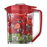 Liquidificador Mondial L99 Turbo Filtro 3v 550W 1,6L com Copo Dosador Vermelho 110V