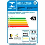 Lavadora de Roupas Mueller Plus 4,5kg Semiautomática Preta Abertura Superior 110V