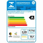 Lavadora de Roupas Mueller Plus 4,5kg Semiautomática Preta Abertura Superior 110V