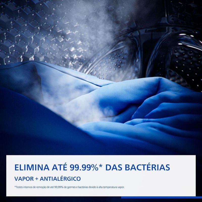 Lava e Seca Intuitive+ Panasonic 13kg/8kg Max Wash Função Vapor+ NA-S26MK1LBR 220V