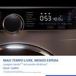 Lava e Seca Intuitive+ Panasonic 13kg/8kg Max Wash Função Vapor+ NA-S26MK1LBR 220V