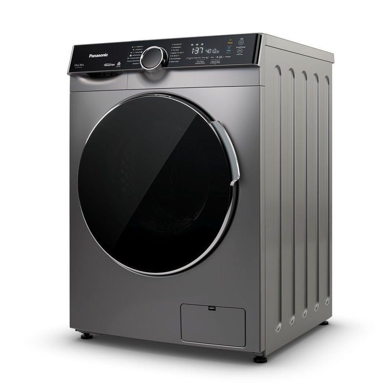 Lava e Seca Intuitive+ Panasonic 13kg/8kg Max Wash Função Vapor+ NA-S26MK1LBR 220V