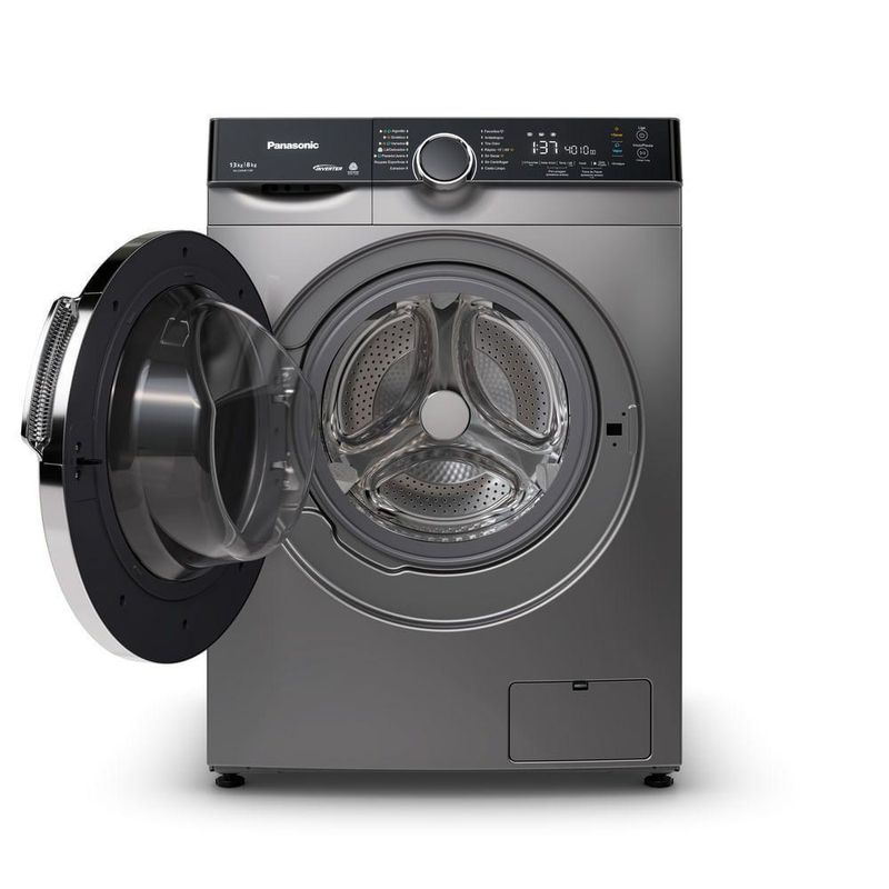 Lava e Seca Intuitive+ Panasonic 13kg/8kg Max Wash Função Vapor+ NA-S26MK1LBR 220V