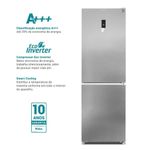 Geladeira Duplex Philco 458L Frost Free Eco Inverter PRF45A Inox 220V